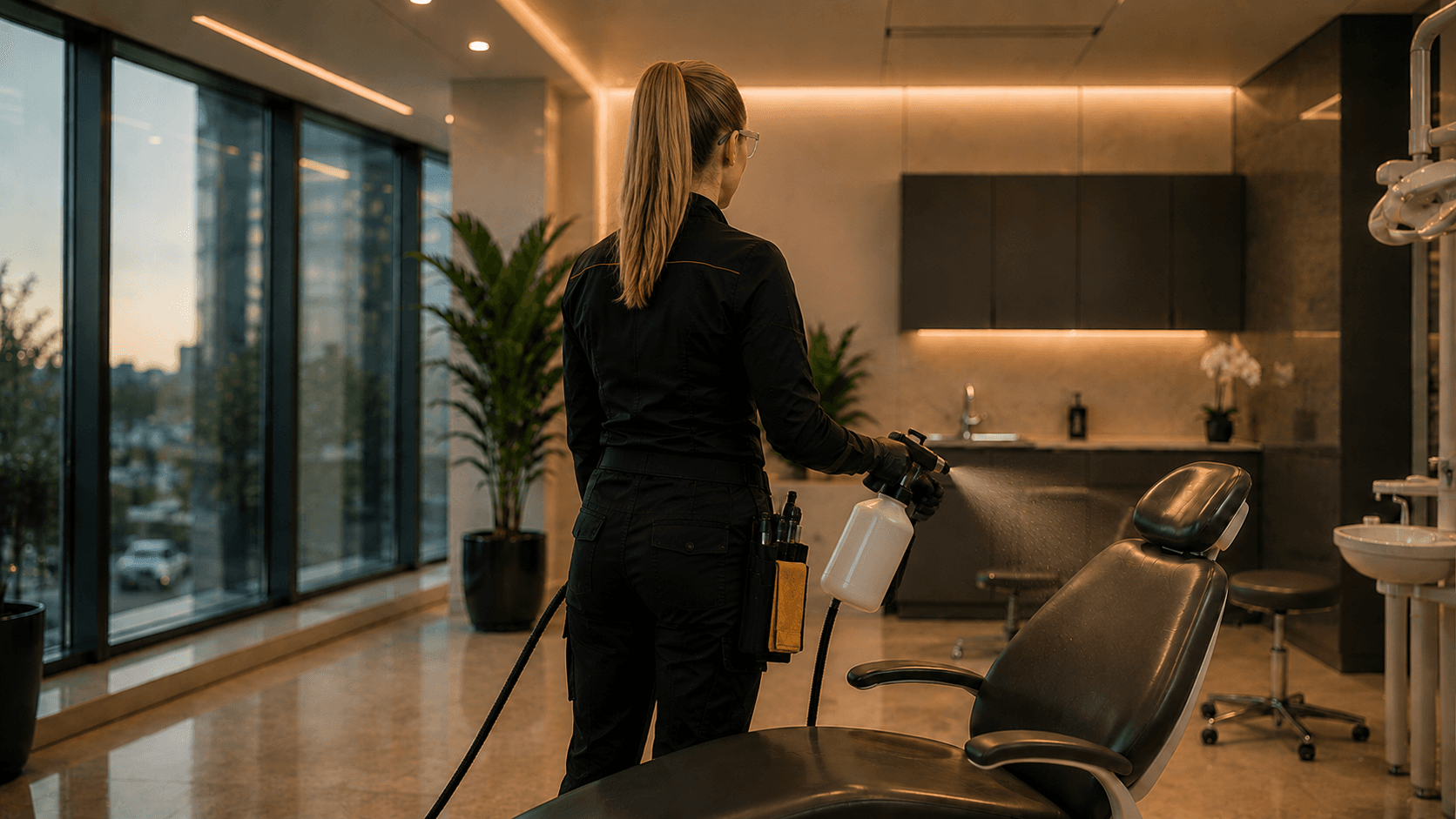 Pulizie condominiali scale androni e aree comuni a Melfi